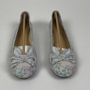 NEW‎ Size 5 Vionic Floral Ballet Flats Women's Comfortable Walking Shoes